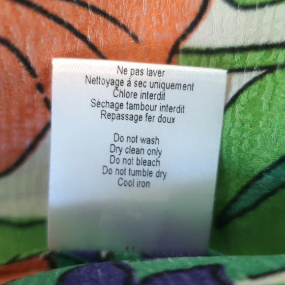 Roseanna Villa Dress Botannique Floral Print Hammered Satin Size 40 NEW - Picture 8 of 8